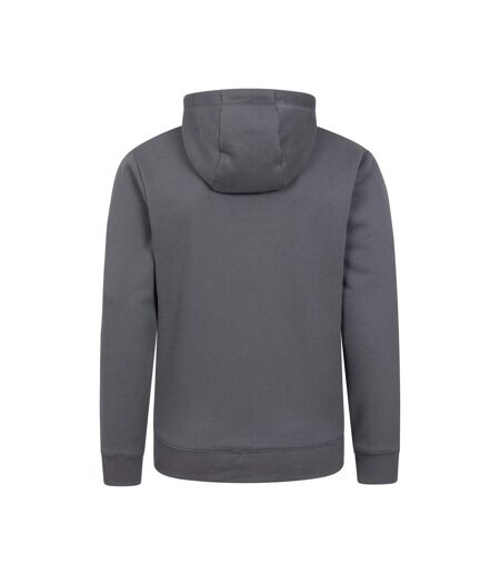 Mens Get Ready For Adventure Hoodie Charcoal Mountain Warehouse