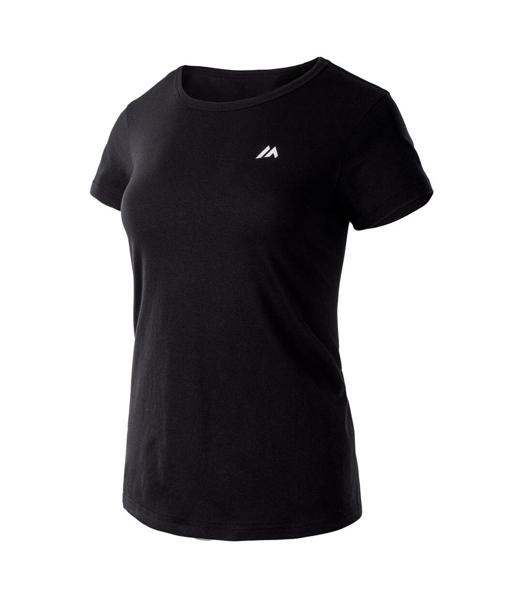 Womens/ladies Mando T-shirt Black Martes Essential-3