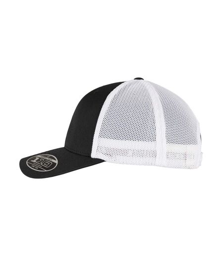 Casquette adulte noir / blanc Flexfit