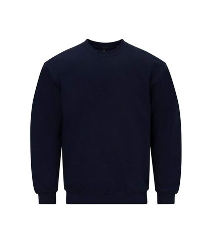 Gildan Unisex Adult Softstyle Fleece Midweight Sweatshirt (Navy)