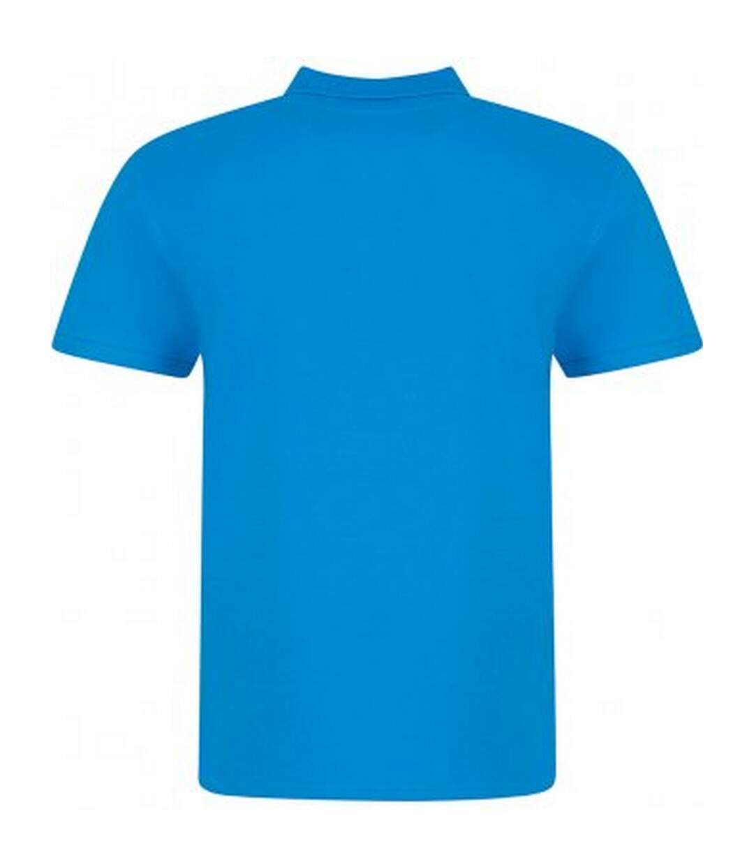 Awdis Mens Piqu Cotton Short-Sleeved Polo Shirt (Azure) - UTPC4134