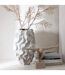 Vase Abstrait Vagues Dewayne 48cm Beige-3