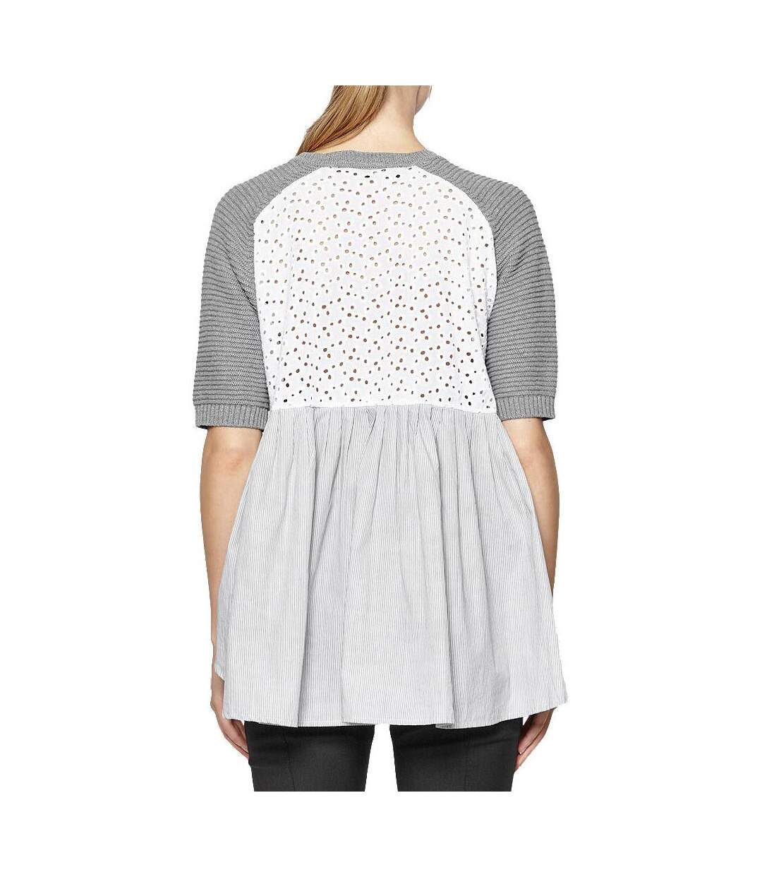 Pull gris femme French Connection Effie - S