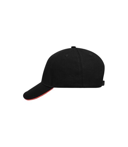Casquette De Baseball Noir Rouge Myrtle Beach