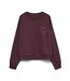Sweat bordeaux femme vero moda vmlotte trina-2