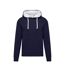 Sweat À Capuche Homme Bleu Marine Blanc Neige SG Originals-1
