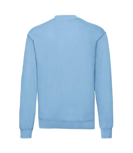 Sweat Classic Homme Bleu Ciel Fruit Of The Loom