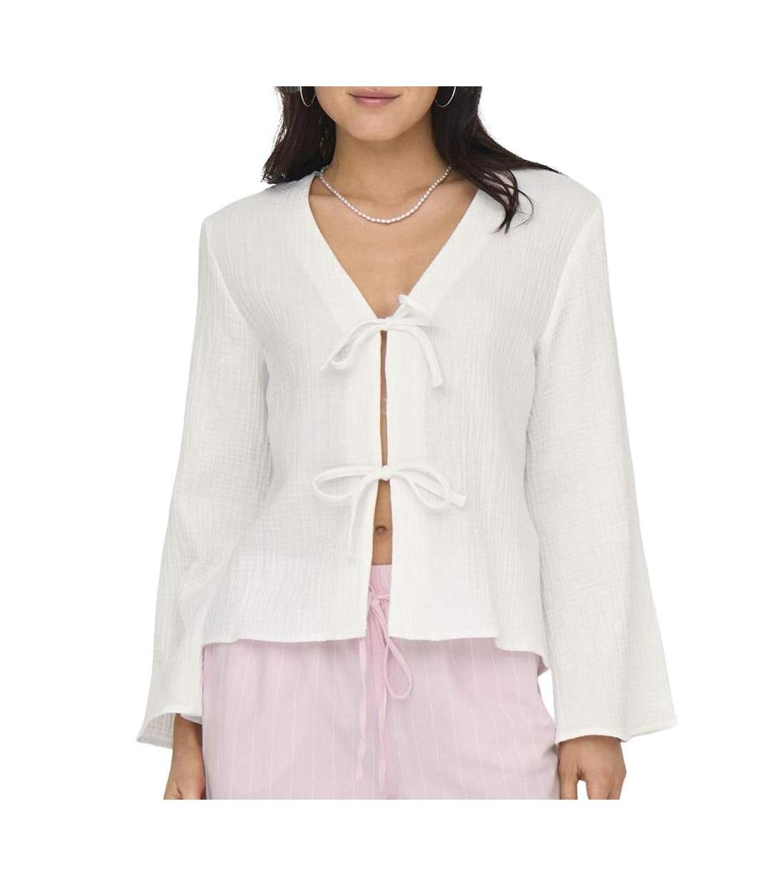 Blouse blanche femme jdy theis life-1