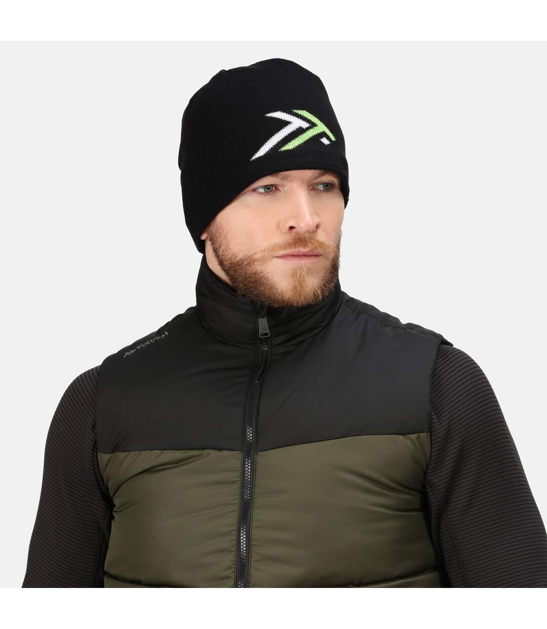 Bonnet imperméable homme noir / vert fluo Regatta