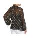 Blouse noir femme an'ge louise-2