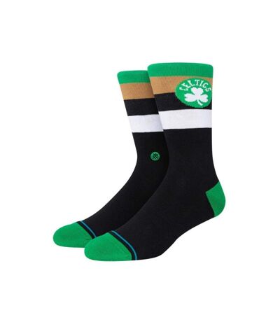 STANCE Chaussettes Homme Coton CELTICS ST CREW Noir Vert NBA