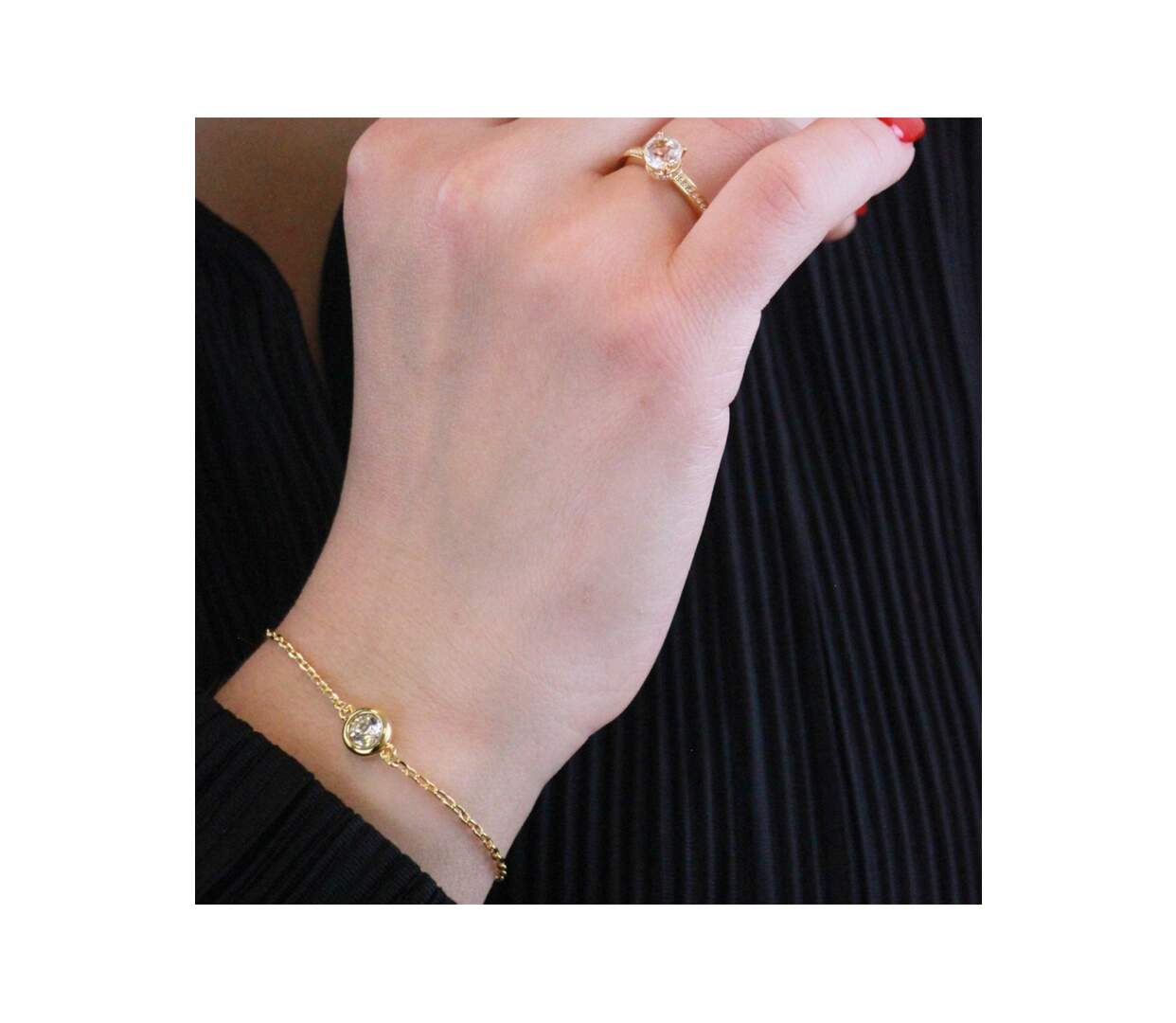 Bracelet Trio Birth Stone , Cristal d'Autriche-2