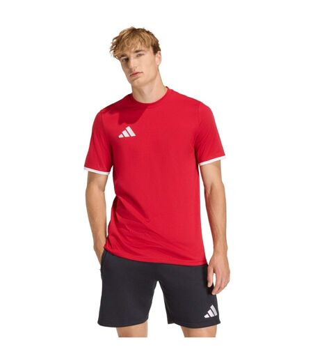 T-shirt Entrada Homme Rouge Adidas
