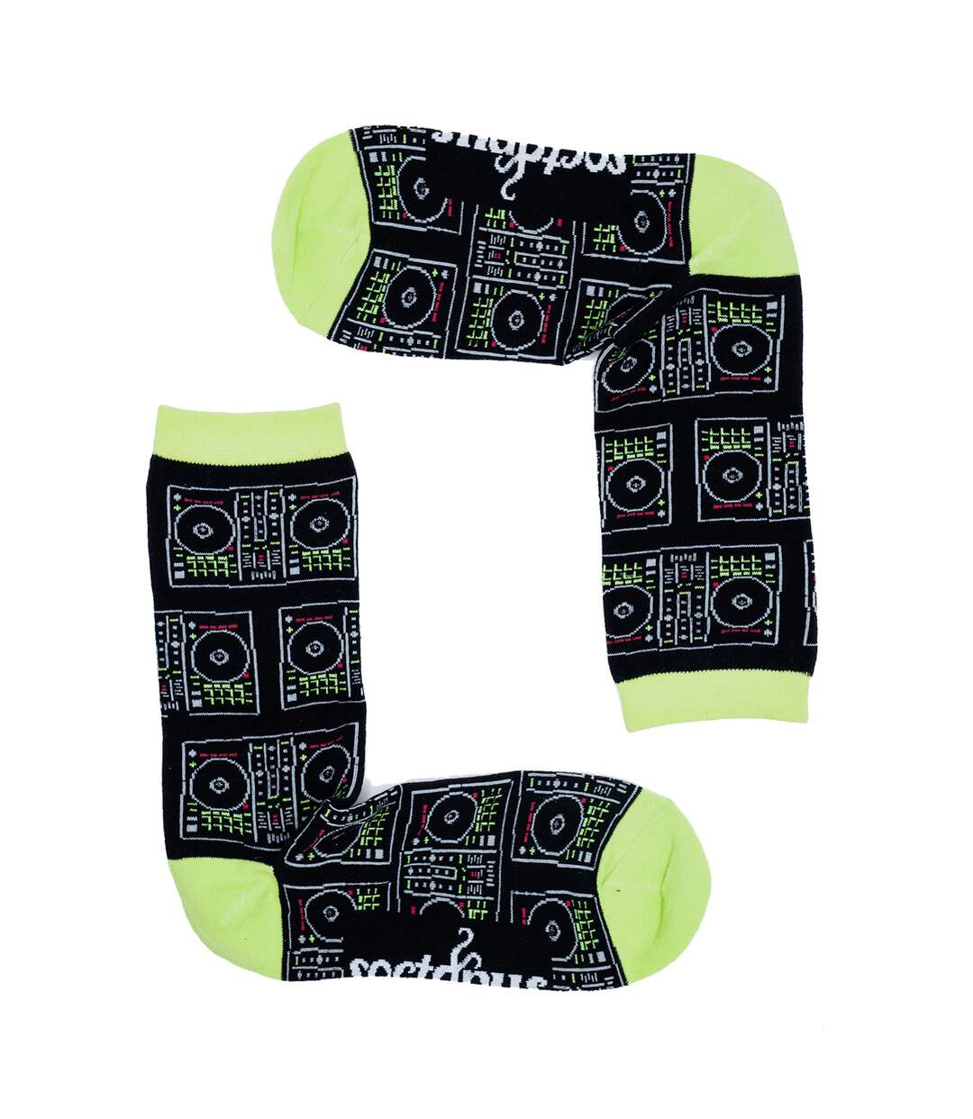 Music Gifts Novelty Cotton Unisex Socks-3