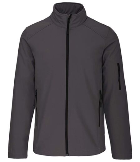 Veste softshell 3 couches - Homme - K401 - gris titanium