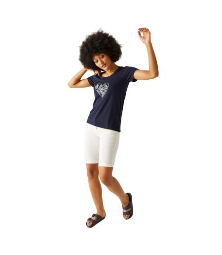 Womens/ladies Erdre Casual Shorts White Regatta
