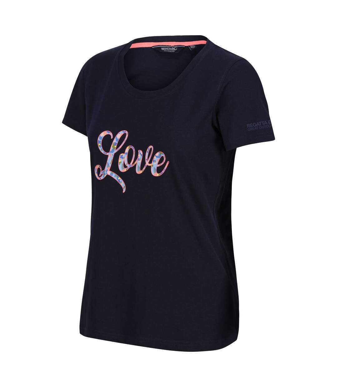 T-shirt Filandra Femme Bleu Marine Regatta-4