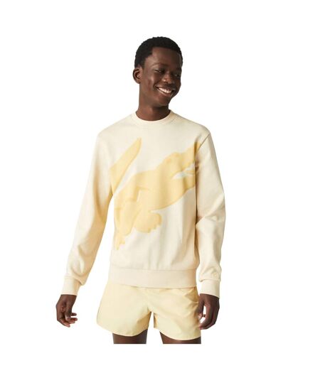Sweat Homme Jaune Lacoste