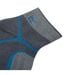 Socquettes Trail Femme Gris Foncé Bleu Orage Regatta-2