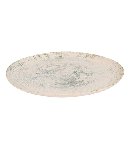 Lot de 6 Assiettes Plates Ariane 26cm Vert