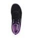 Womens/ladies flex appeal 5.0 fresh touch trainers black/purple Skechers