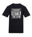 Unisex Adult Straight Outta The Gym T-shirt Black AWD-1