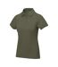 Calgary Short Sleeve Ladies Polo Light Forest Green Elevate-3
