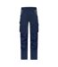 Pantalon De Travail Homme Bleu Marine Carbone James And Nicholson-1