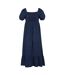 Robe midi emilrah femmes/dames bleu marine Regatta