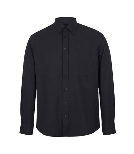 Chemise homme noir Henbury