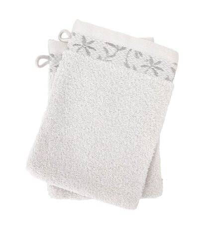 Gant de toilette DRY VINE coton beige