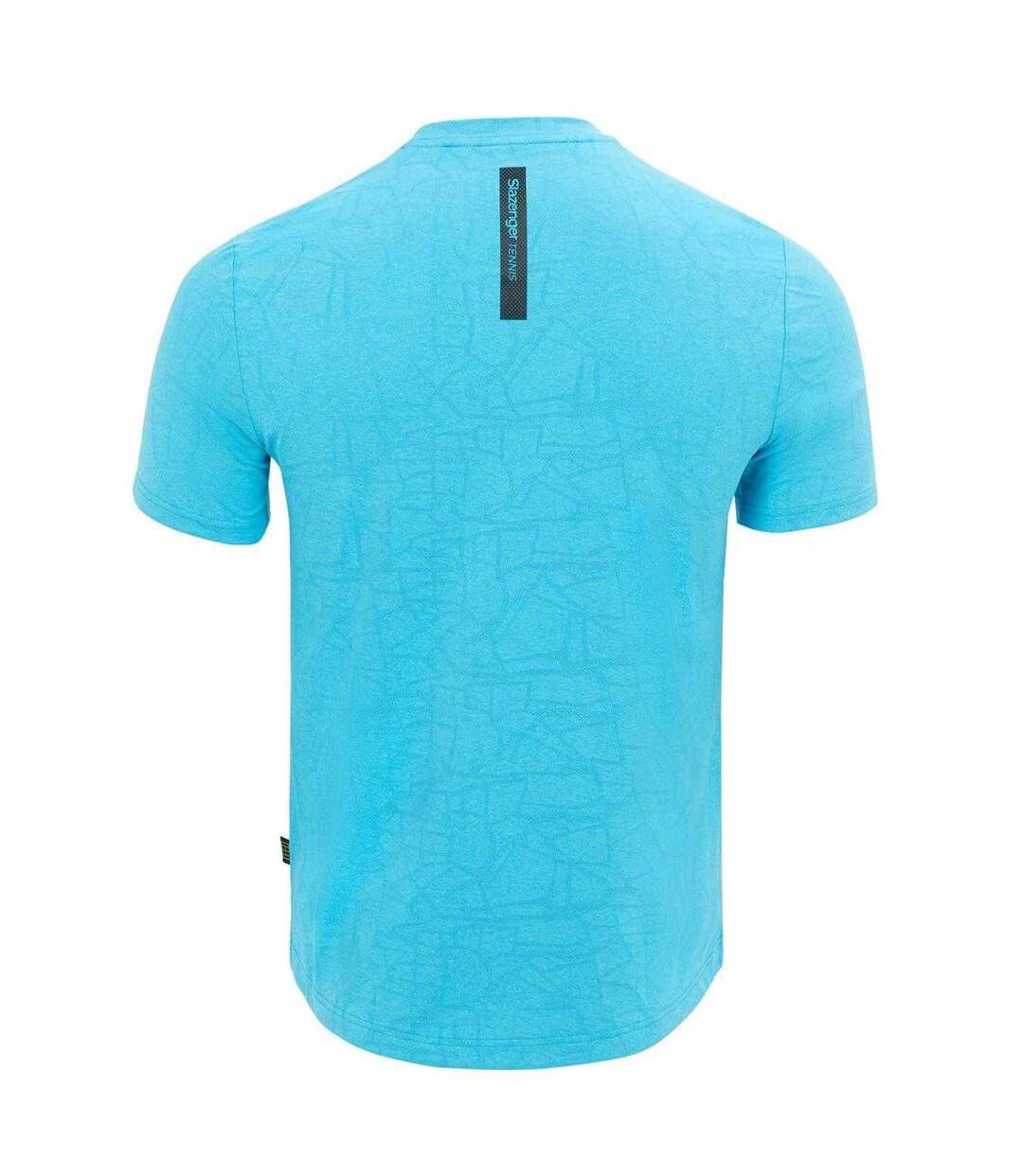 T-shirt Motif/style Logo Homme Blanc Slazenger-1