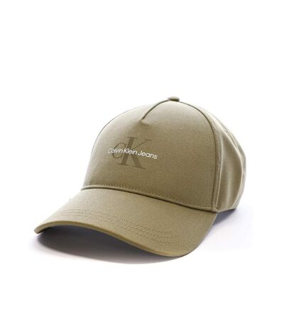 Casquette kaki homme calvin klein jeans mono logo print - taille unique