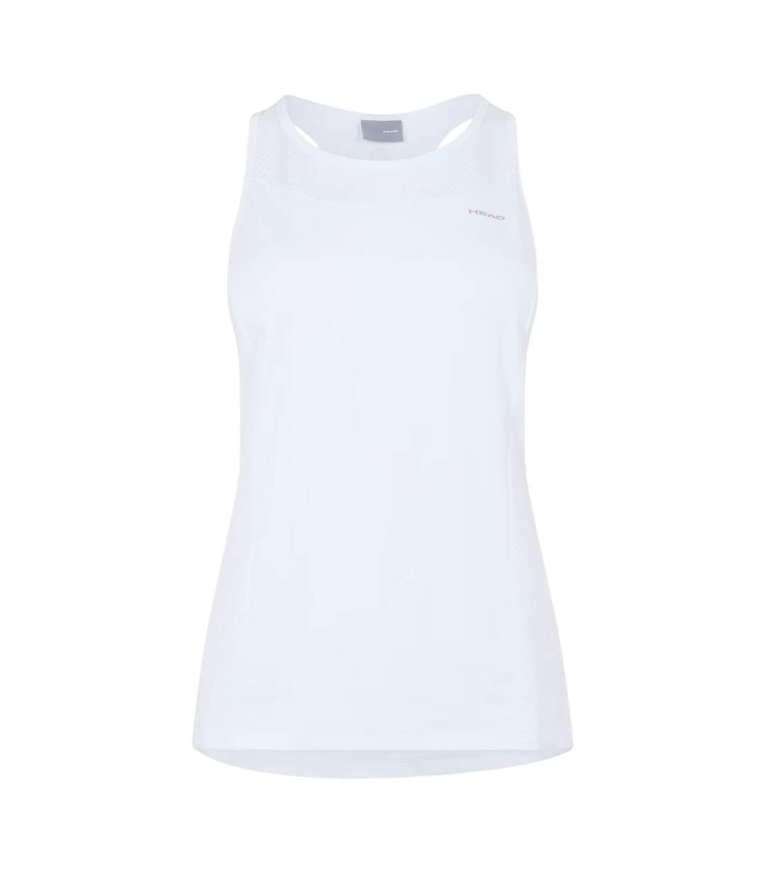 Débardeur Motif/style Blocs De Couleurs Femme Blanc Head-1