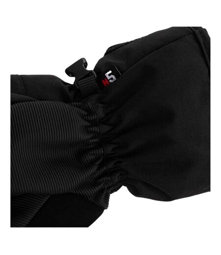 Moufles De Ski Motif/style Logo Meribel Noir Nevica