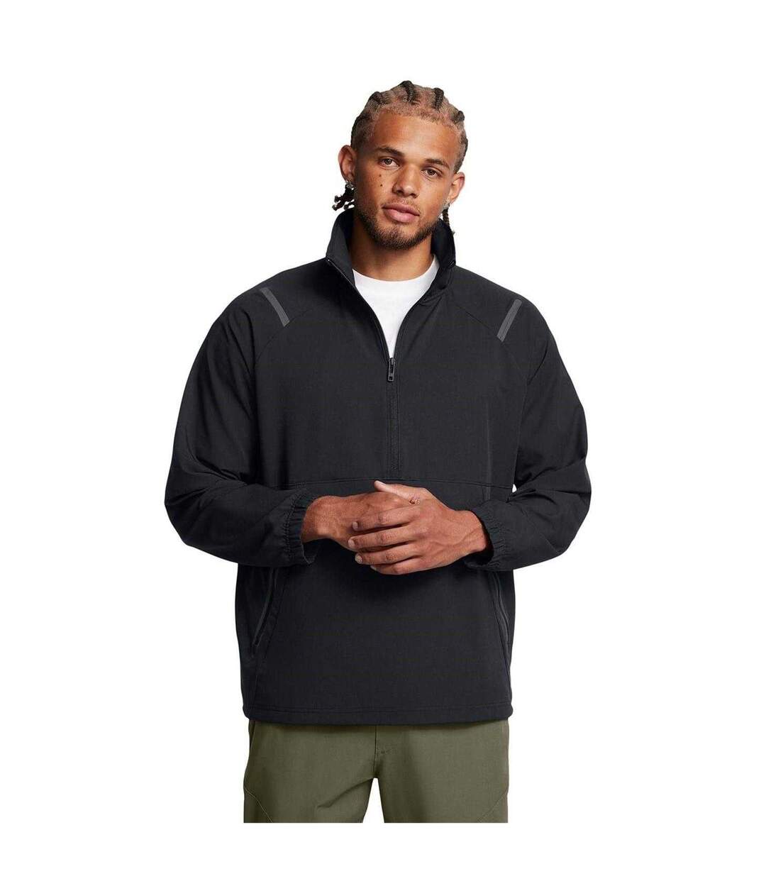 Anorak Manches Raglan Homme Noir Under Armour-4