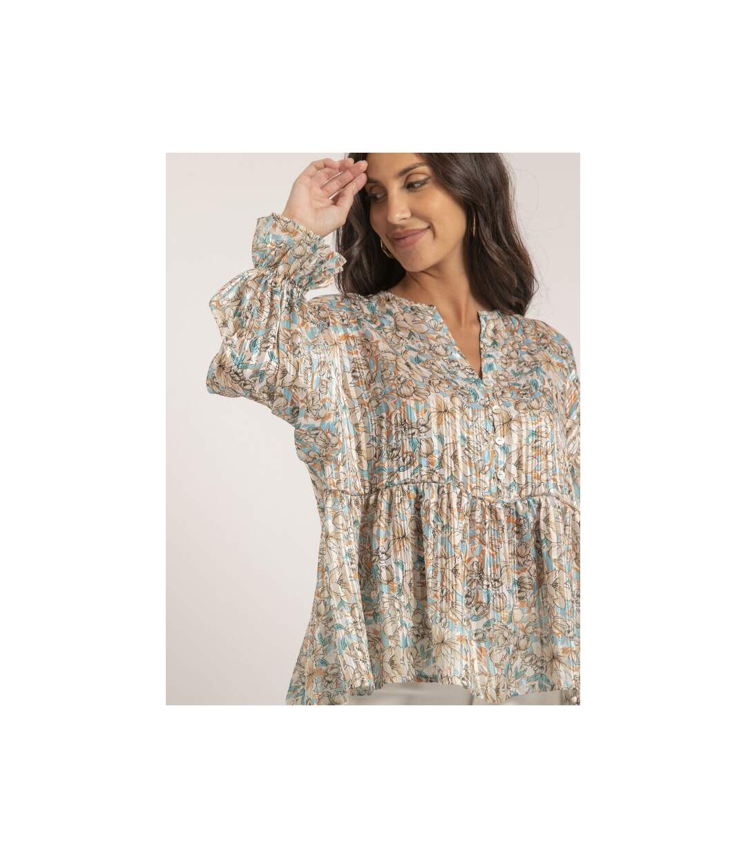 Blouse motifs FOBLESS - Dona X Lisa-3