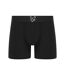 Pack Of 3  Mens Jonathan Boxer Shorts  Black Lyle & Scott-2