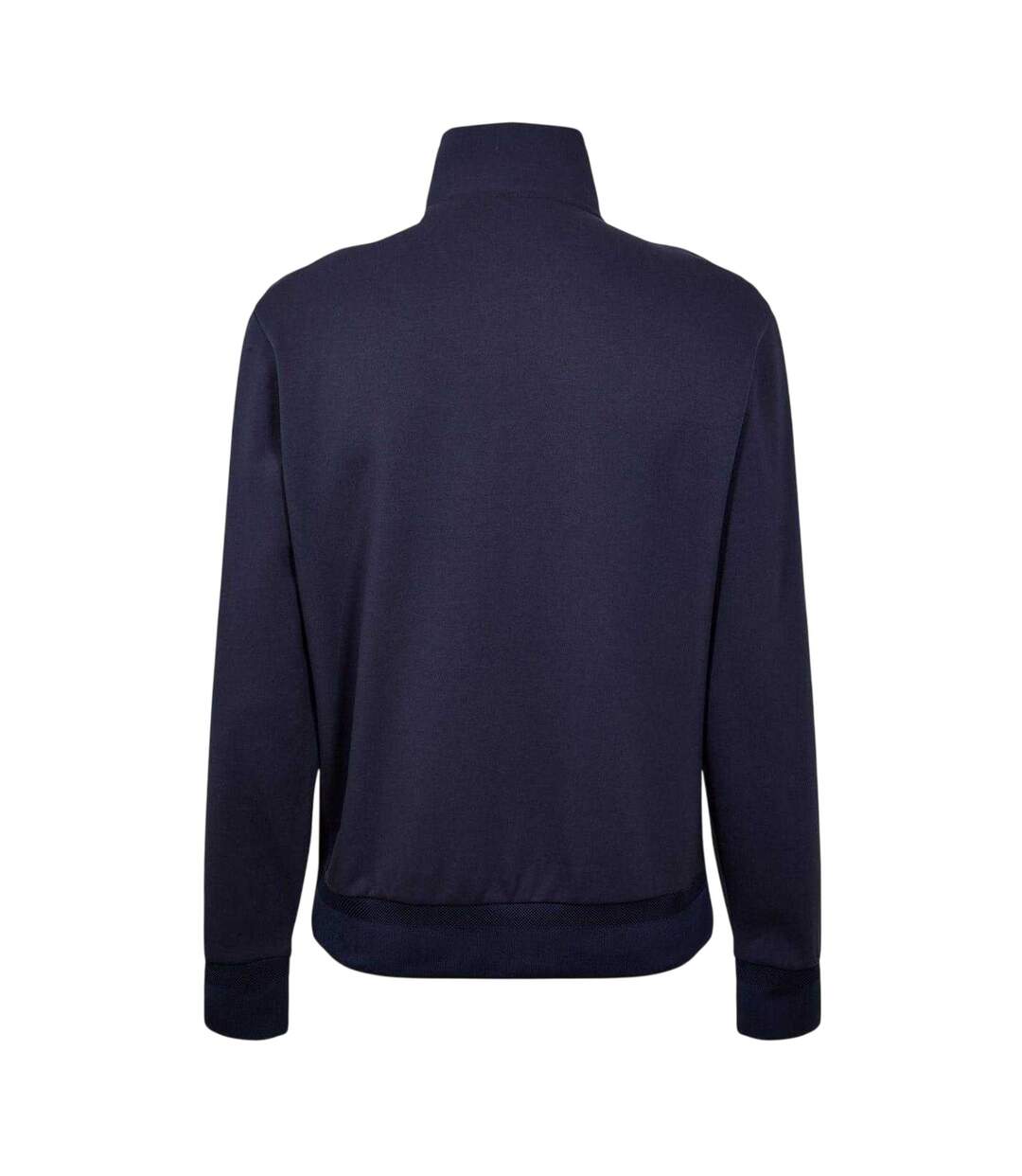 Mens Casual Full Zip Hoodie Dark Blue Boss-2
