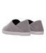 Womens/ladies Quilted Flat Slippers Grey Toms-2