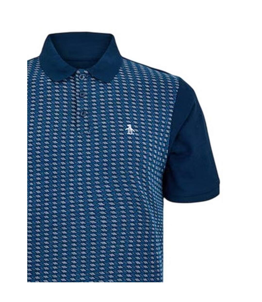 Polo Homme Bleu Original Penguin-3