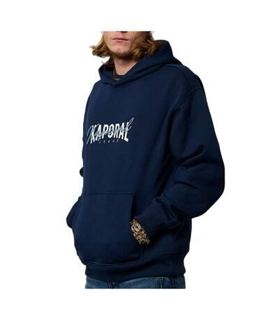 Sweat à capuche marine homme kaporal janko - 3xl