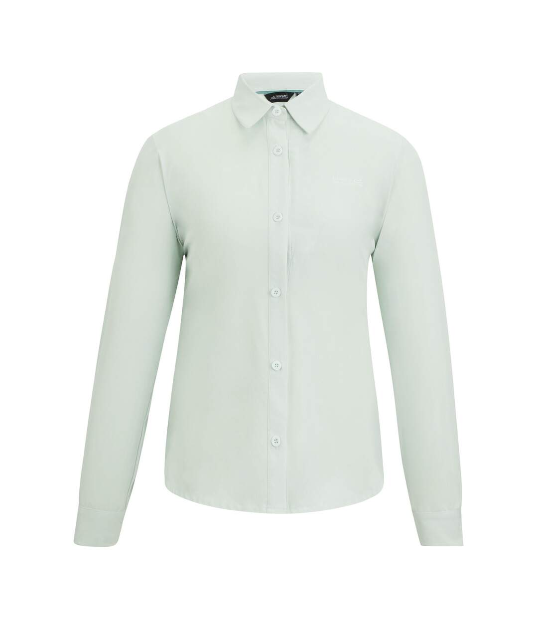 Womens/ladies Travel Light Anti-insect Long-sleeved Shirt Ocean Mist Regatta-2