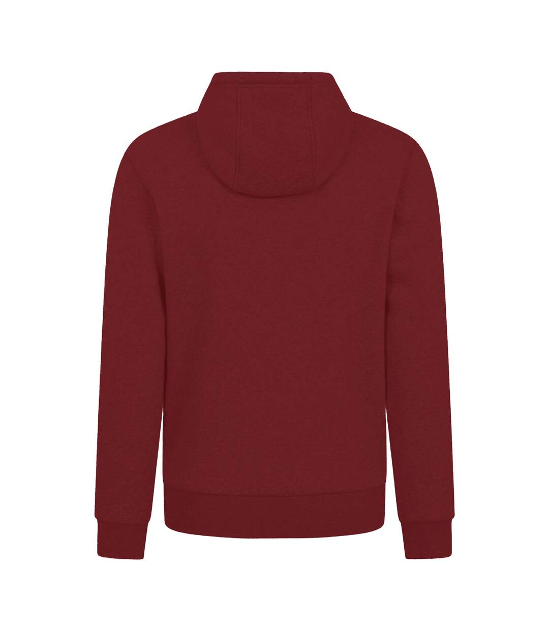 Mens Dalton Borg Lined Full Zip Hoodie Rust Mountain Warehouse-3