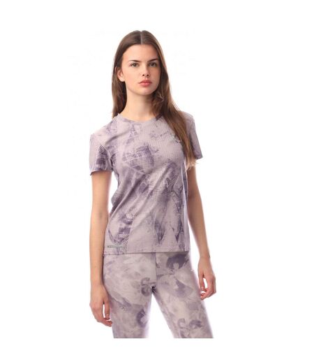 T-shirt Motif/style Imprimé Intégral Ultimate Femme Violet Adidas