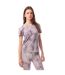 T-shirt Motif/style Imprimé Intégral Ultimate Femme Violet Adidas-1
