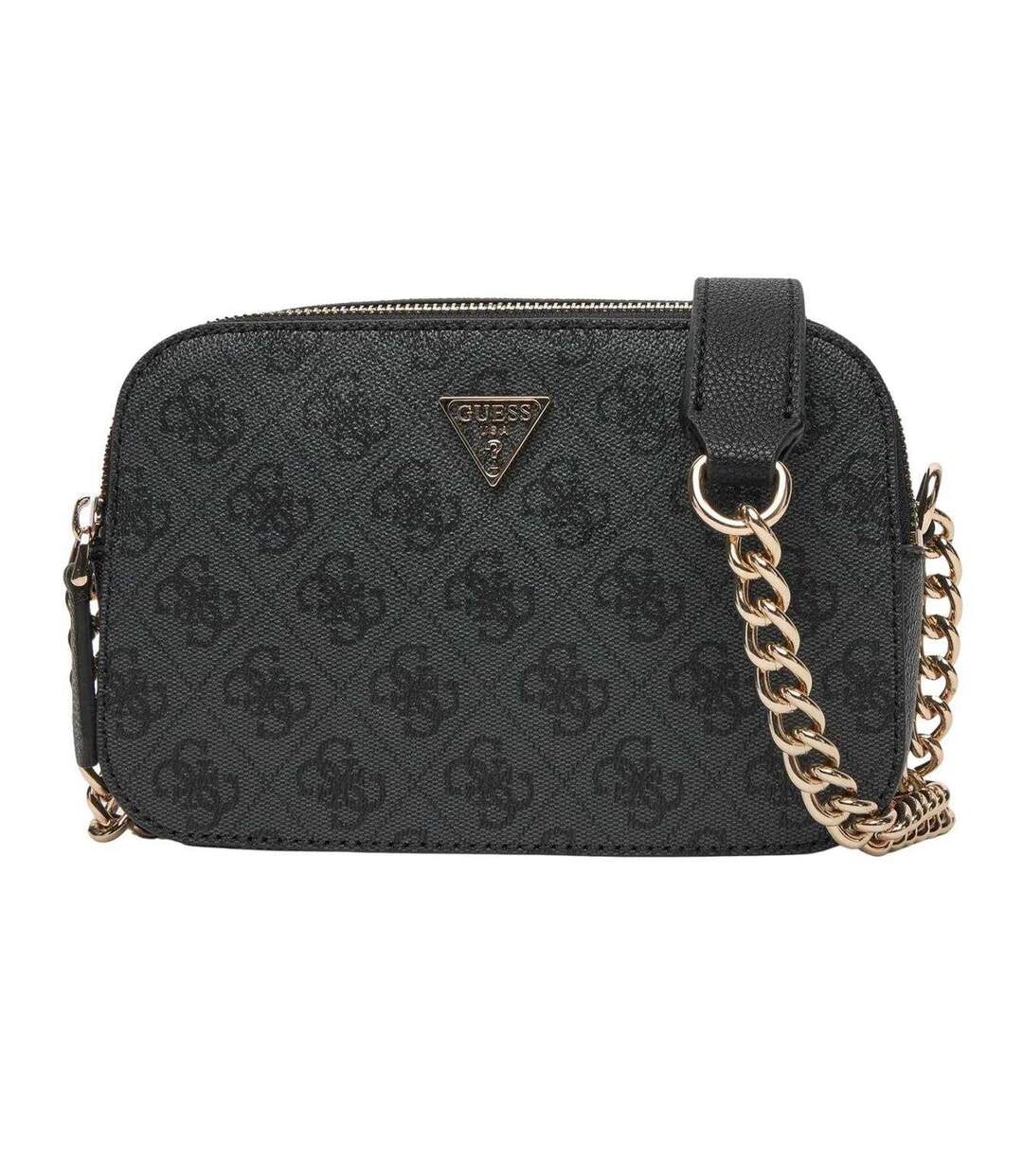 Sac À Bandoulière Motif/style Imprimé Répété Taille Unique Gris Guess-1