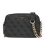 Sac À Bandoulière Motif/style Imprimé Répété Taille Unique Gris Guess-1