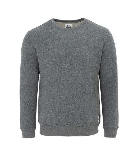 Sweat Manches Longues Homme Gris Foncé Chiné Lonsdale