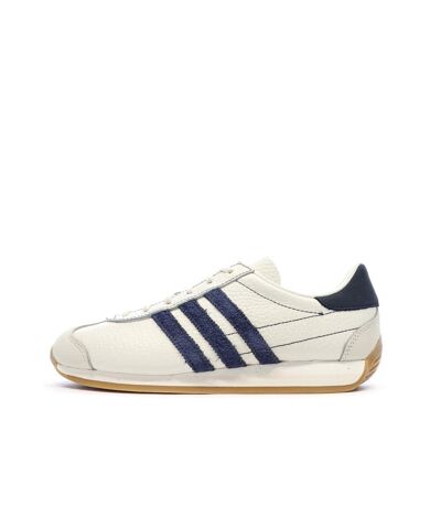 Baskets blanches/marine homme adidas country og
